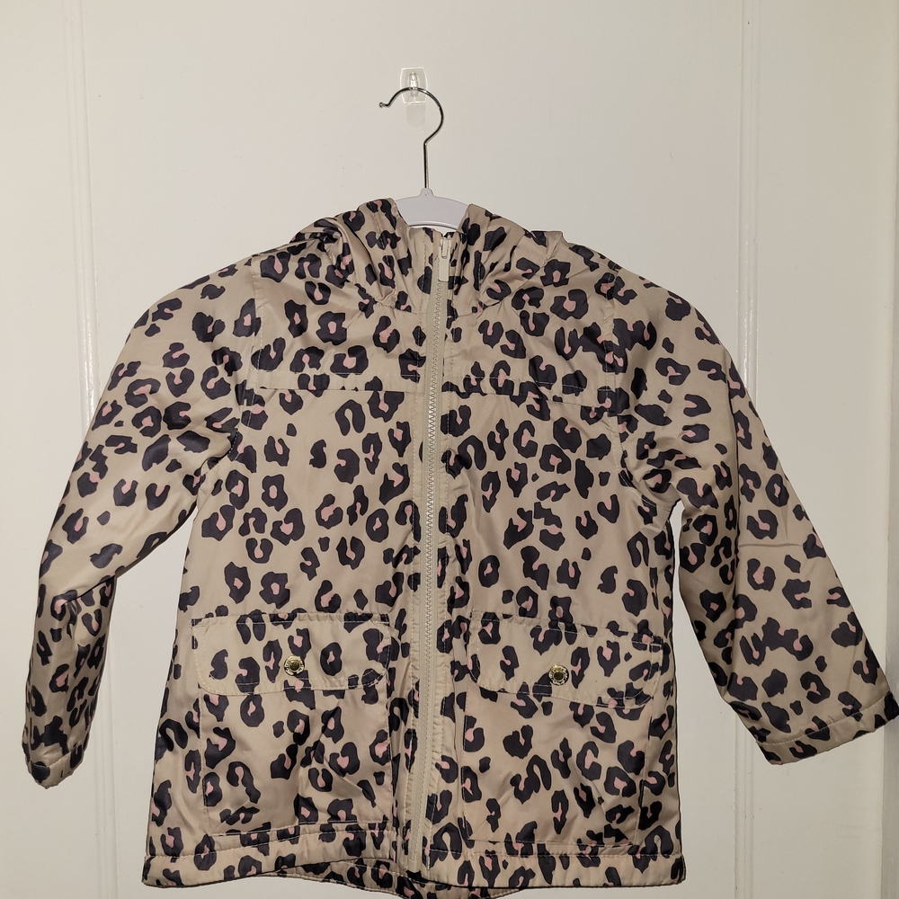 Leopard Print Kids Jacket